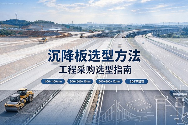 嘉善沉降板选择方法