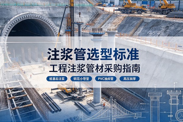 嘉善注浆管选型标准