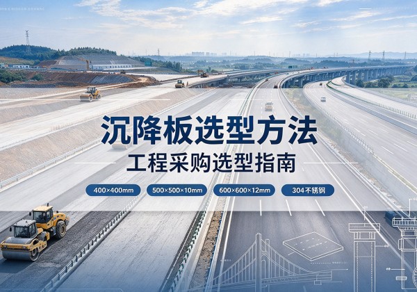 嘉善沉降板选择方法